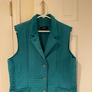 Talbots quilted vest